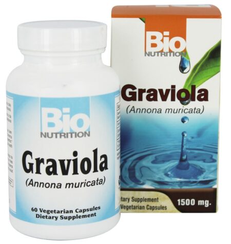 Graviola (Annona Muricata) 1500 mg. - Cápsulas vegetarianas 60 Bio Nutrition