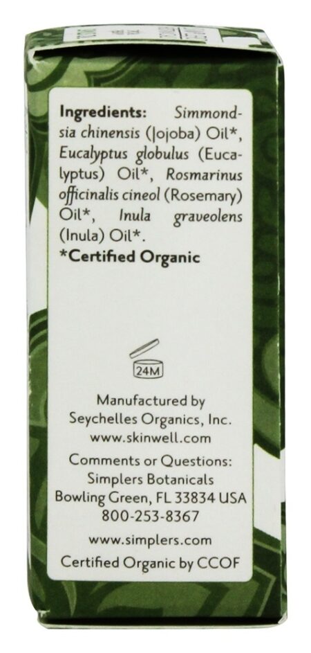 Terapia Tópica Óleo de seio orgânico - 0.2 fl. oz. Simplers Botanicals - Image 2