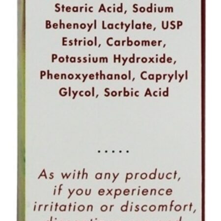 Creme De Equilíbrio Natural De Estriol - 4 oz. Emerita - Imagem 2
