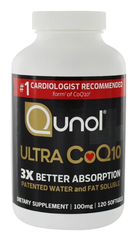 Ultra CoQ10 100 mg. - 120 Softgels Qunol