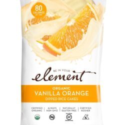 Bolinhos De Arroz De Baunilha Laranja - 6 Contagem Element
