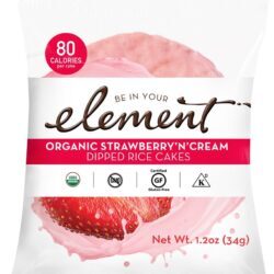 Bolos de arroz Strawberry'N'Cream - 1.2 oz. Element