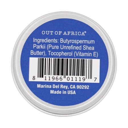 Viaje com Pure Manteiga de Karité para Lábios e Cutículas com Vitamina E sem perfume – 0.5 oz. Out Of Africa — foto 4