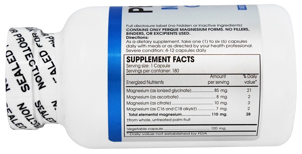Mg Plus Guard - Cápsulas vegetarianas 180 Perque - Imagem 2