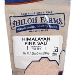 Sal rosa do Himalaia - 24 oz. Shiloh Farms