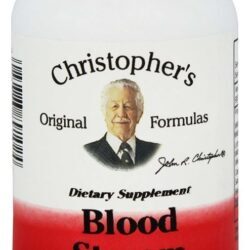 Fórmula da corrente sanguínea 450 mg - Cápsulas vegetarianas 100 Dr. Christopher's Original Formulas