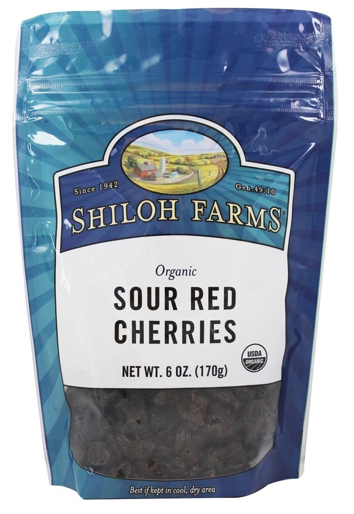 Cerejas vermelhas ácidas orgânicas - 6 oz. Shiloh Farms