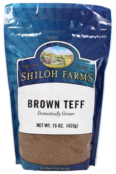 Brown Teff - 15 oz. Shiloh Farms