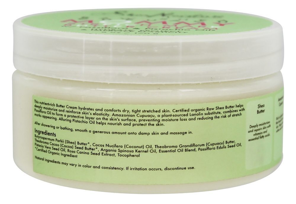 Cru Karité Cupuacu Mamãe Esticar Marcar Manteiga Creme - 6 oz. Shea Moisture - Imagem 2