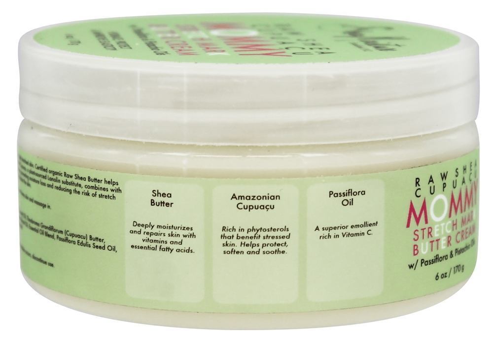 Cru Karité Cupuacu Mamãe Esticar Marcar Manteiga Creme - 6 oz. Shea Moisture - Imagem 3