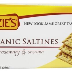 Saltines Orgânicos Rosemary & Sesame - 8.8 oz. Suzie's