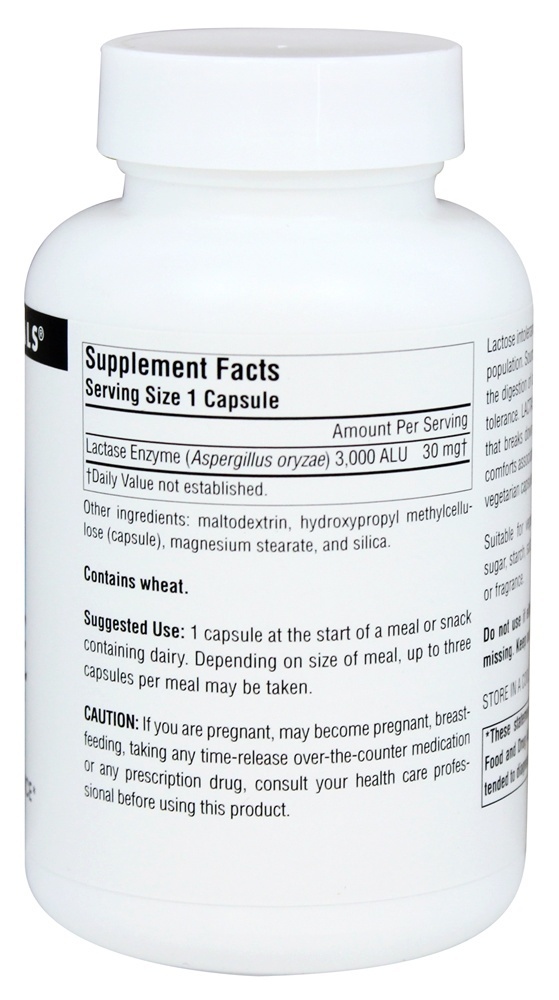 Lactase Digest 30 mg. - Cápsulas 180 Source Naturals - Imagem 2