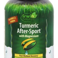 Turmeric After-Sport com magnésio - 60 Softgels Irwin Naturals