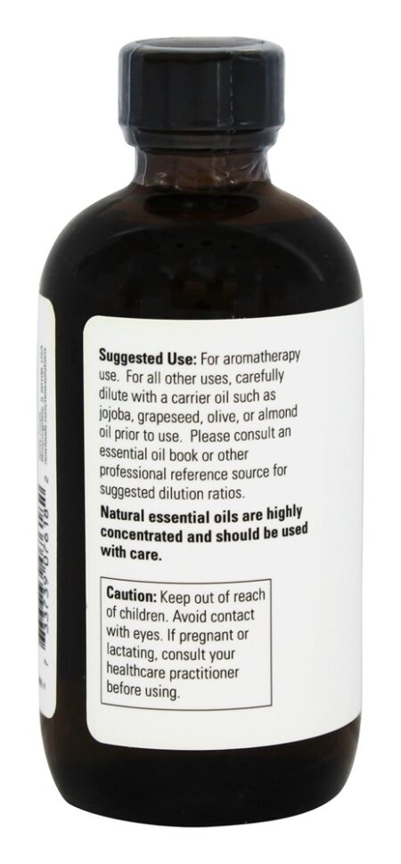 100 % Pure Lemongrass Oil - 4 fl. oz. NOW Foods - Image 3