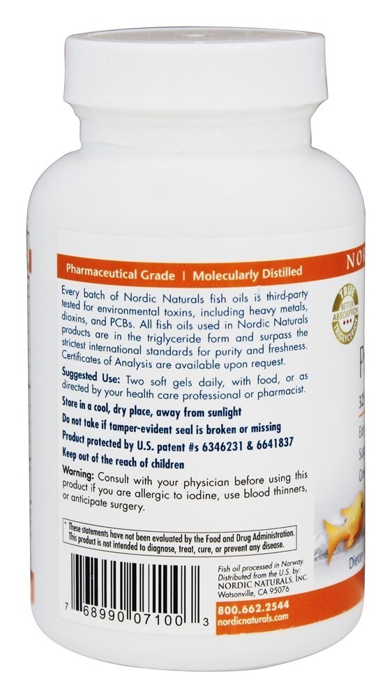ProOmega Junior 325 EPA / 225 DHA Sabor Morango 500 mg. - 90 Softgels Nordic Naturals Professional - Imagem 3