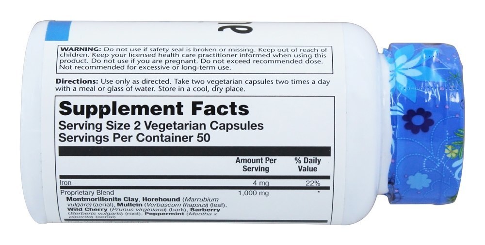 Mistura de histamina SP-33 - Cápsulas vegetarianas 100 Solaray - Imagem 2
