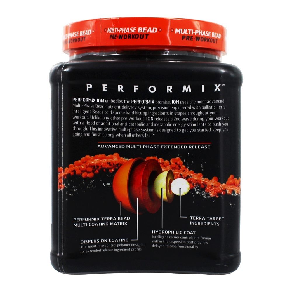 ION Multi-Phase Pre-Workout Blue Ice - 8.25 oz. Performix - Imagem 4