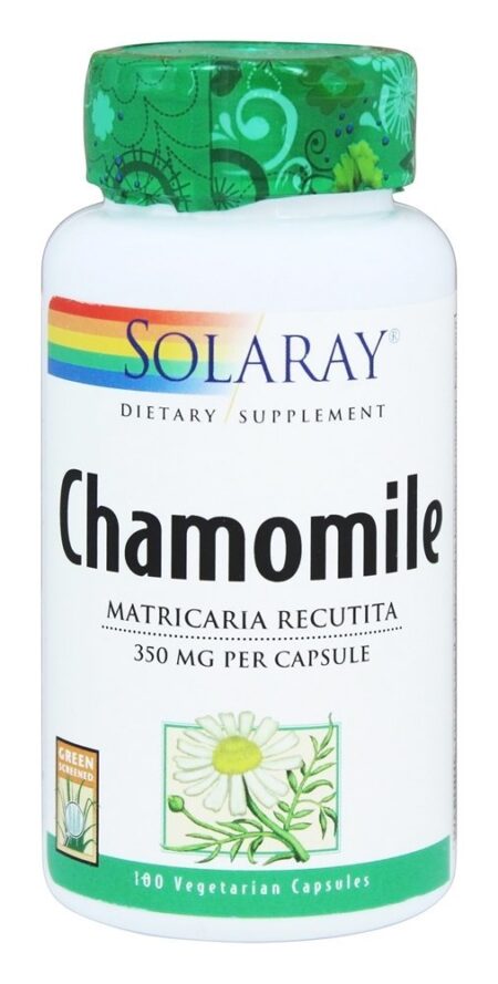 Camomila 350 mg. - Cápsulas vegetarianas 100 Solaray