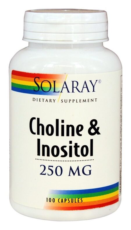 Colina e Inositol 250 mg. - Cápsulas 100 Solaray