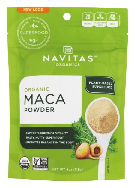 Maca Orgânica em Pó - 4 oz. Navitas Organics