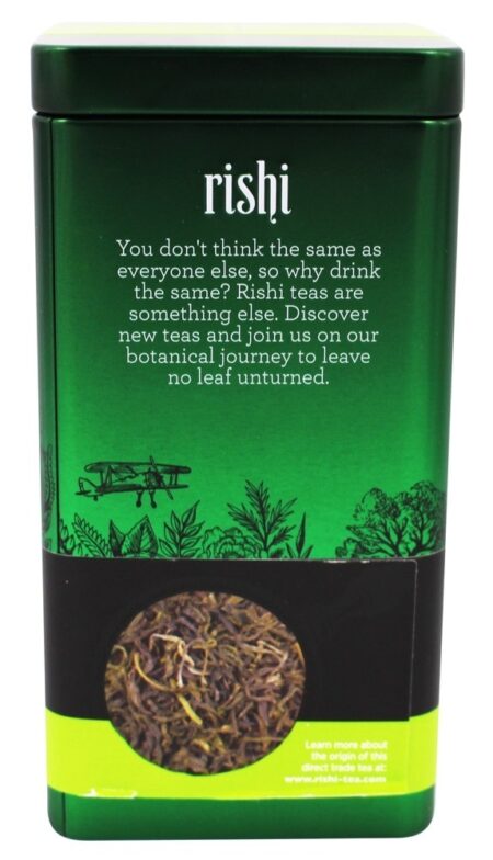 Jasmim Chá Orgânico Solto Folha Verde Chá - 1.94 oz. Rishi Tea - Image 3