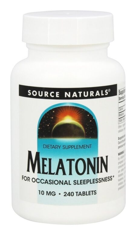 Melatonina 10 mg. - 240 Tablets Source Naturals