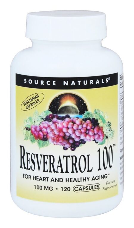 Resveratrol 100 mg. - Cápsulas vegetarianas 120 Source Naturals