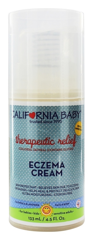 Creme Calendula Terapêutico Socorro Eczema & Lavanda - 4.5 fl. oz. California Ba