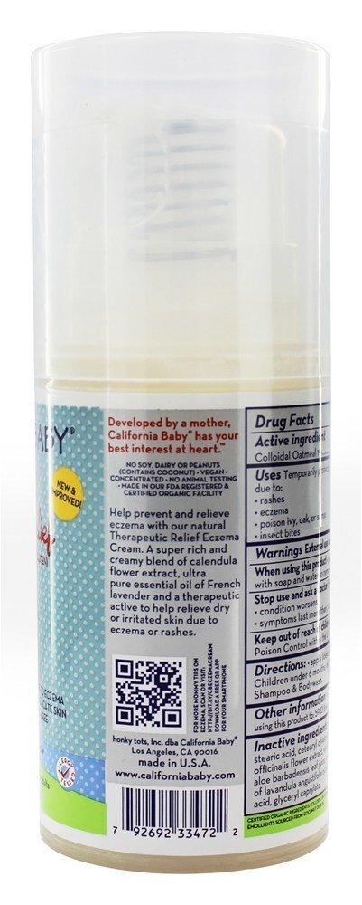 Creme Calendula Terapêutico Socorro Eczema & Lavanda - 4.5 fl. oz. California Ba - Imagem 4