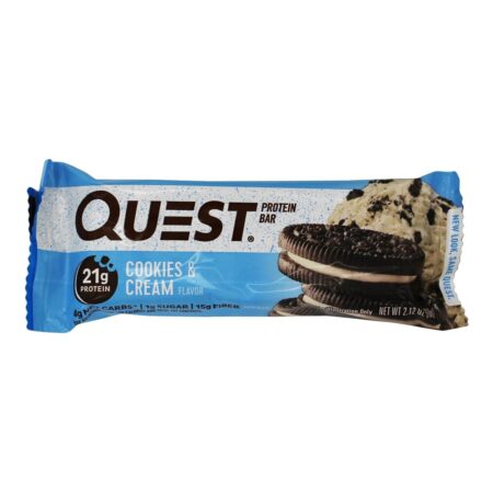 Barra de Proteína da Quest Bares Box Cookies & Cream - 12 Barras Quest Nutrition - Image 4