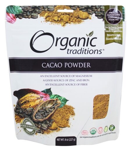 Cacau Em Pó - 8 oz. Organic Traditions