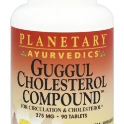 Composto de Colesterol Guggul 375 mg. - 90 Tablets Planetary Ayurvedics