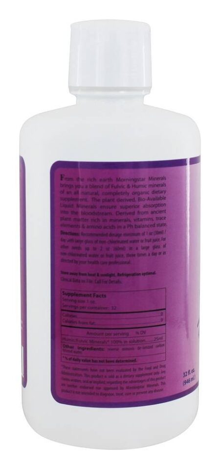 Inner Vitality Para Vitalidade - 32 fl. oz. Morning Star Minerals - Image 2