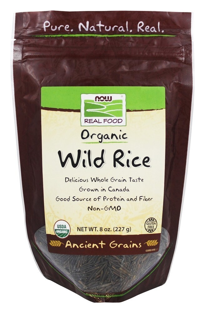 Arroz Selvagem Orgânico - 8 oz. NOW Foods