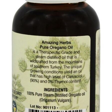 Óleo de orégano - 1 fl. oz. Amazing Herbs - Imagem 2