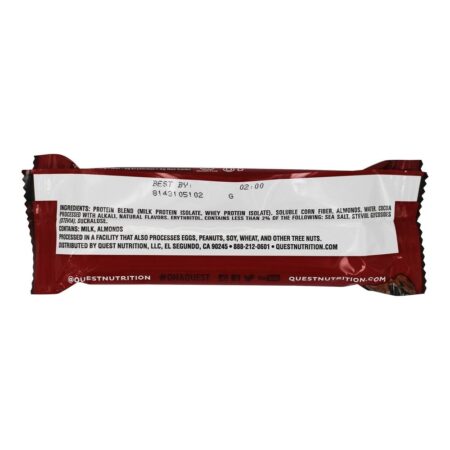 Quest Bar Barra de Proteína Sabor Brownie de Chocolate - 2.12 oz. Quest Nutrition - Image 2