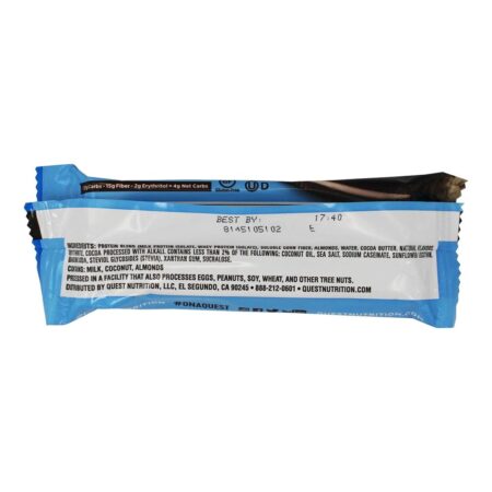 Quest Bar Barra de Proteína Sabor Cookies & Creme - 2.12 oz. Quest Nutrition - Image 3