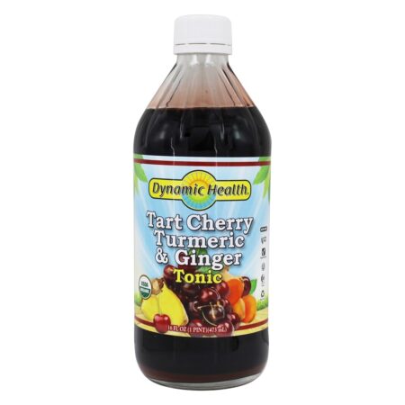 Cúrcuma e gengibre Tonic Tart Cherry - 16 fl. oz. Dynamic Health