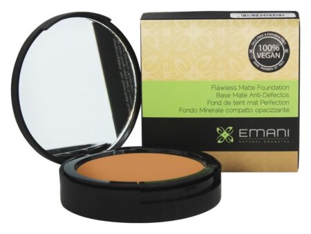 Fundação Matte Flawless Bege Quente - 0.42 oz. Emani