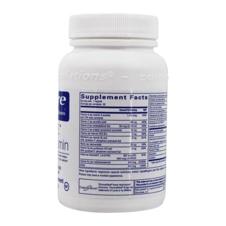 O.N.E. Multivitamínico - Cápsulas 60 Pure Encapsulations - Image 2