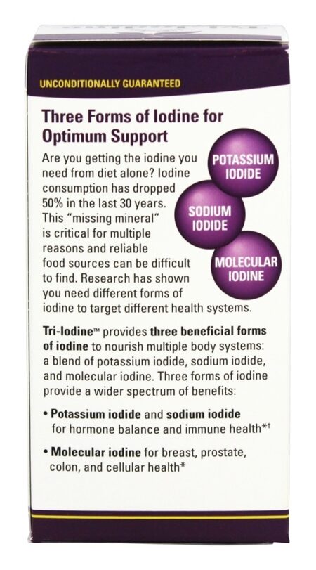 Terry Naturalmente Tri-Iodo 3 mg. - Cápsulas 90 EuroPharma - Image 3