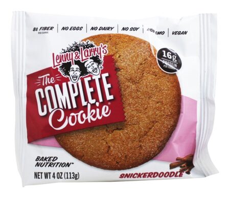 O cookie completo Snickerdoodle - 4 oz. Lenny & Larry's