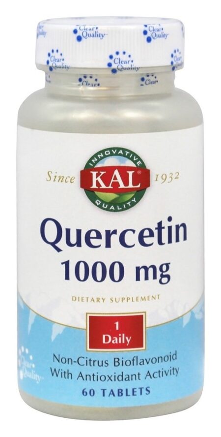 Quercetina 1000 mg. - 60 Tablets Kal