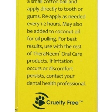 Theraneem Naturals Neem Dente & Goma óleo - 0.5 fl. oz. Organix South - Imagem 4