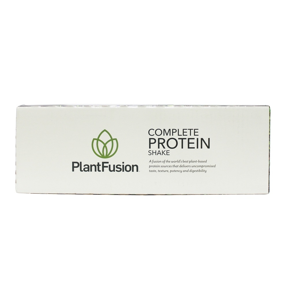 Shake de proteína vegetal completo pronto para beber chocolate rico - Pacote 12 PlantFusion - Imagem 3