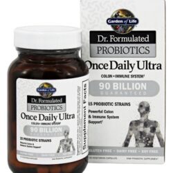 Dr. Formulated Probiótico Um Por Dia Ultra 90 Bilhões de UFC - Cápsulas vegetarianas 30 Garden of Life