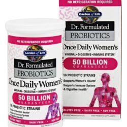 Dr. Formulated Probiótico para Mulheres Um Por Dia 50 Bilhões de UFC - Cápsulas vegetarianas 30 Garden of Life