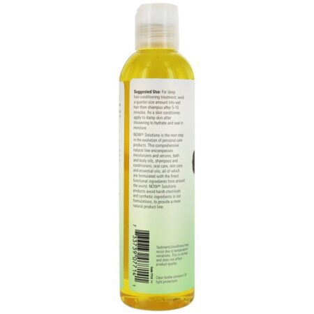 NOW Solutions Óleo Hidratante Orgânico de Jojoba - 8 fl. oz. NOW Foods - Image 3