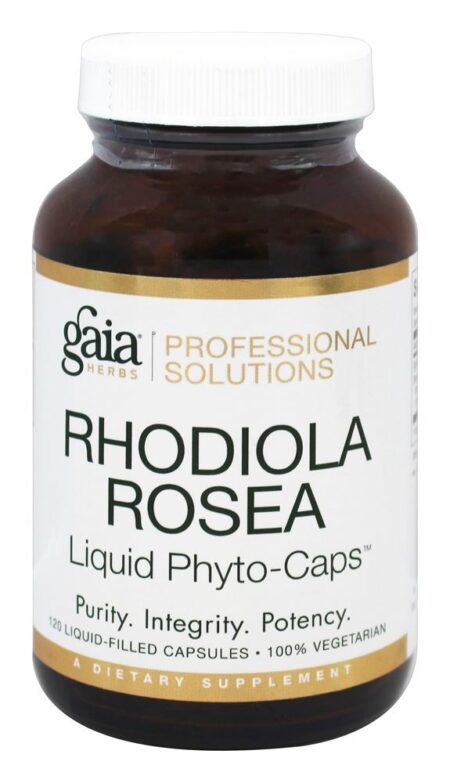 Rhodiola Rosea 240 mg. - 120 Cápsulas Gaia Herbs Professional líquido Gaia Herbs Professional