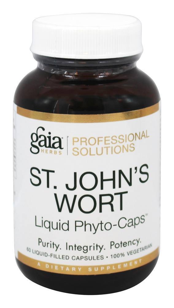 Erva de São João 1350 mg. - 60 Cápsulas Gaia Herbs Professional líquido Gaia Herbs Professional